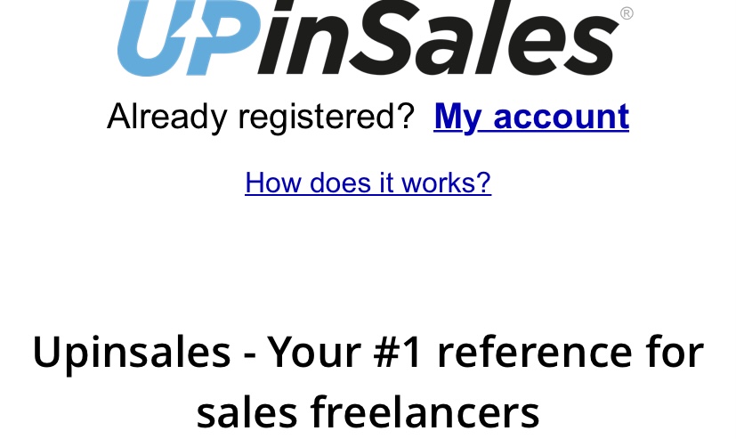 Up In Sales freelance jobs
