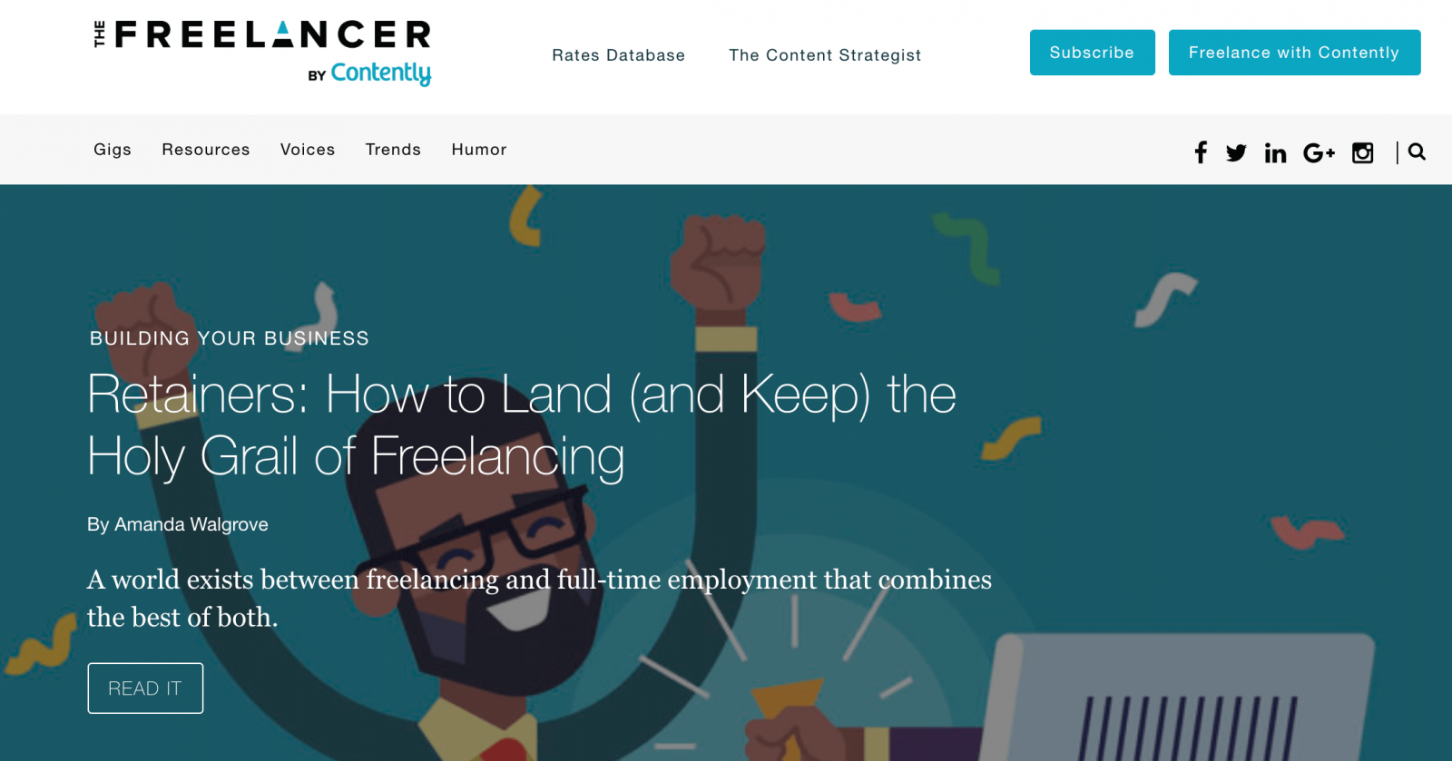 Contently freelance jobs