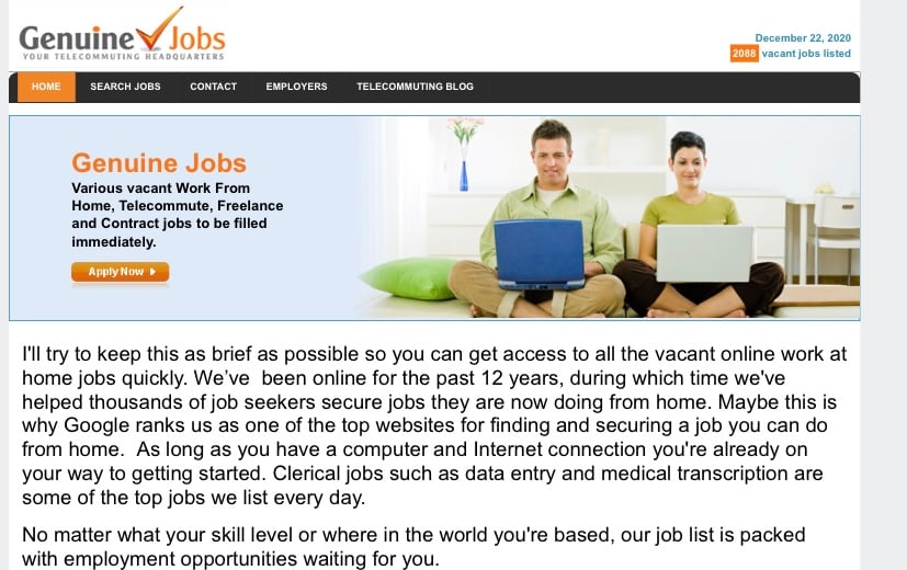 Genuine jobs freelance opportunities