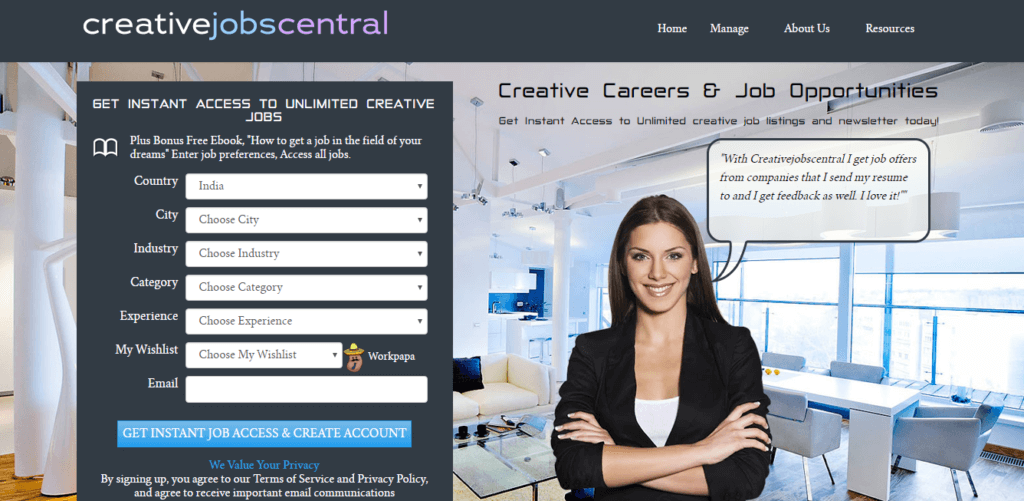 Photography Jobs Central