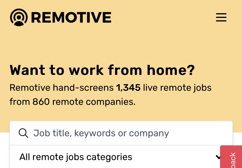 Remotive freelance jobs