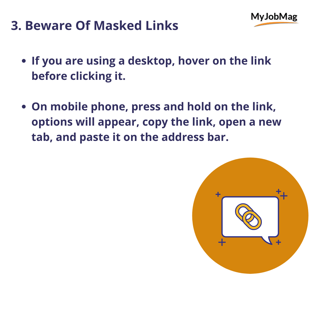 Beware Of Masked Links