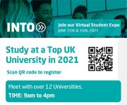 Study at a Top UK University This Year - Join INTO's Virtual Event NOW!!!
