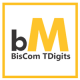 BisCom TDigits logo