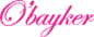 O’bayker Clothing logo