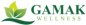 Gamak World and Wellness logo