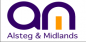 Alsteg and Midlands logo
