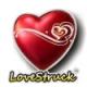 LoveStruck Bakery logo