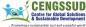 Centre for Global Solutions and Sustainable Development (CENGSSUD) logo