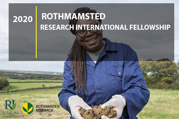 Rothamsted International Fellowships 2020