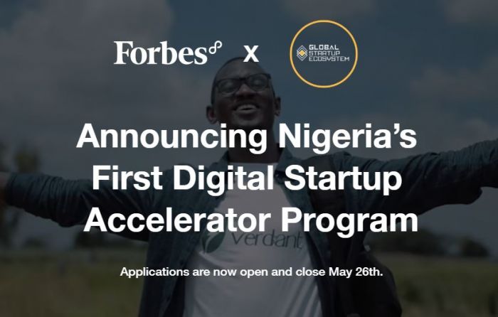 2020 Forbes8 Digital Startup Accelerator (Nigeria) Application