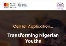 The Young Africa Works-Mastercard Foundation Call For Applications - Transforming Nigerian Youths