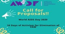 Call for Applications: African Womens Development Fund Main Grant 2020