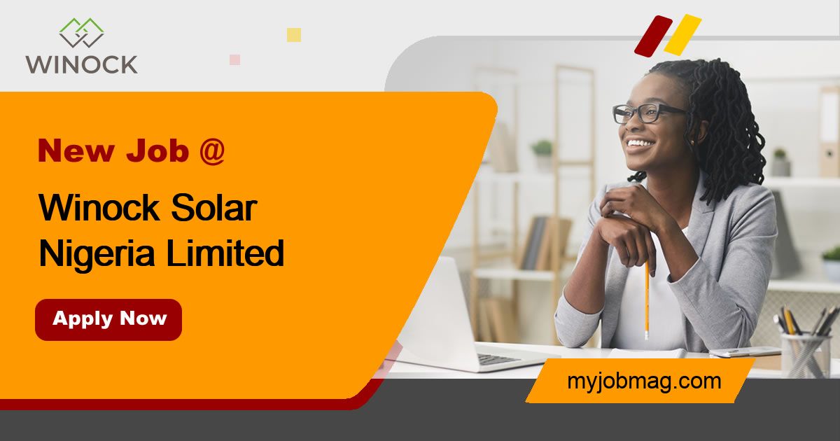 Job: Software Developer at Winock Solar Nigeria Limited