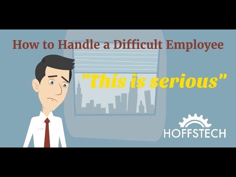 How to Handle a Difficult Employee